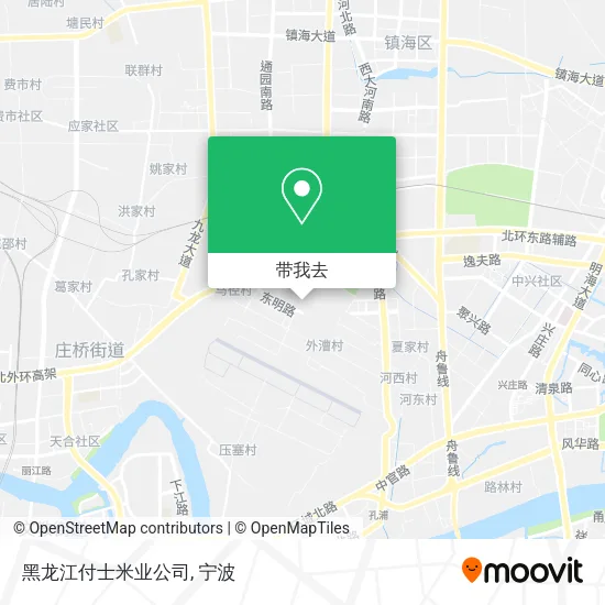 黑龙江付士米业公司地图