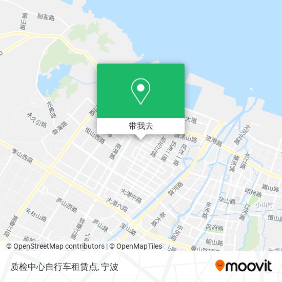 质检中心自行车租赁点地图
