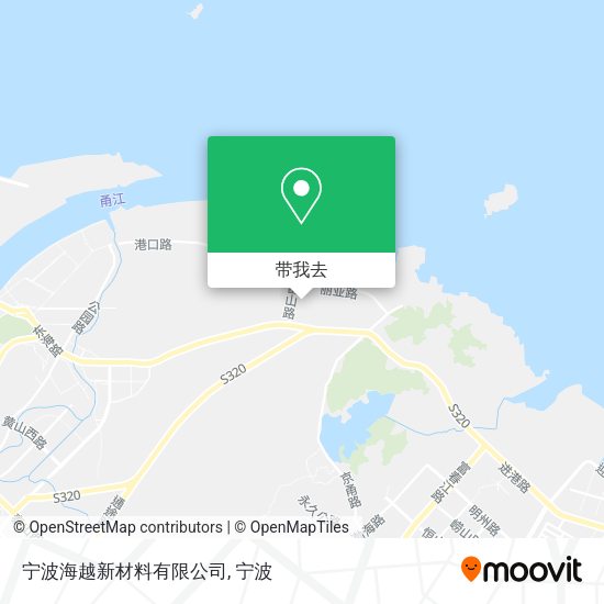 宁波海越新材料有限公司地图