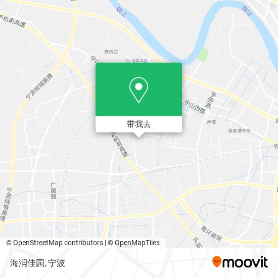 海润佳园地图