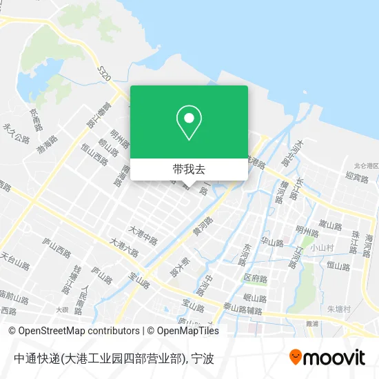 中通快递(大港工业园四部营业部)地图