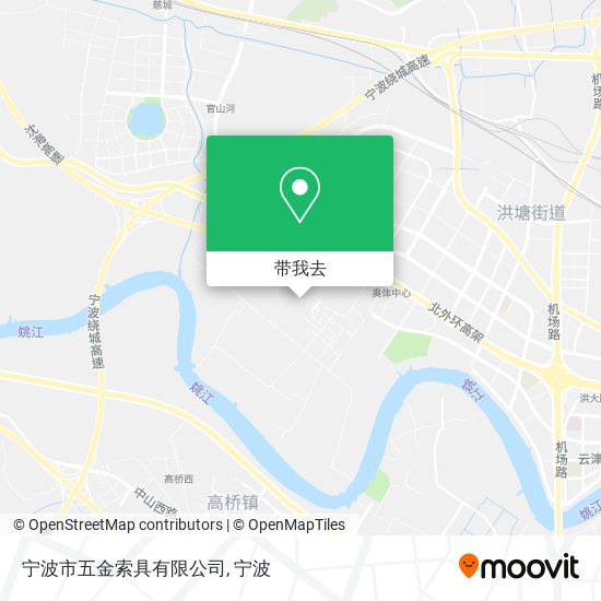 宁波市五金索具有限公司地图