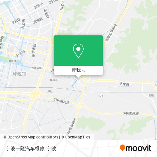 宁波一隆汽车维修地图