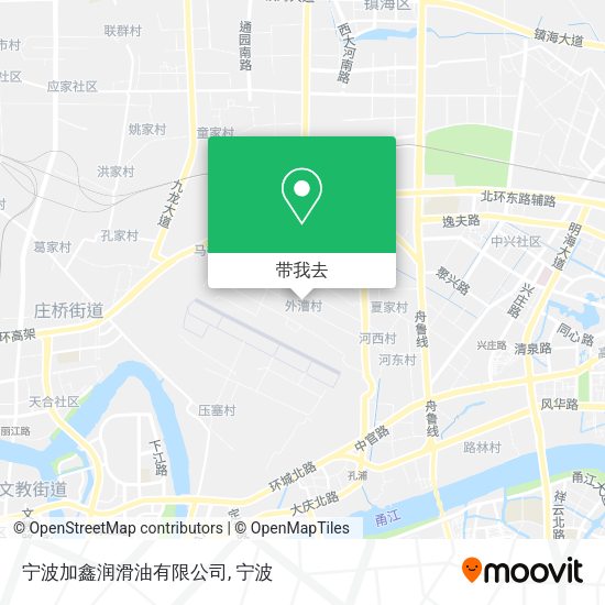 宁波加鑫润滑油有限公司地图