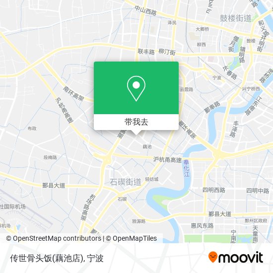 传世骨头饭(藕池店)地图