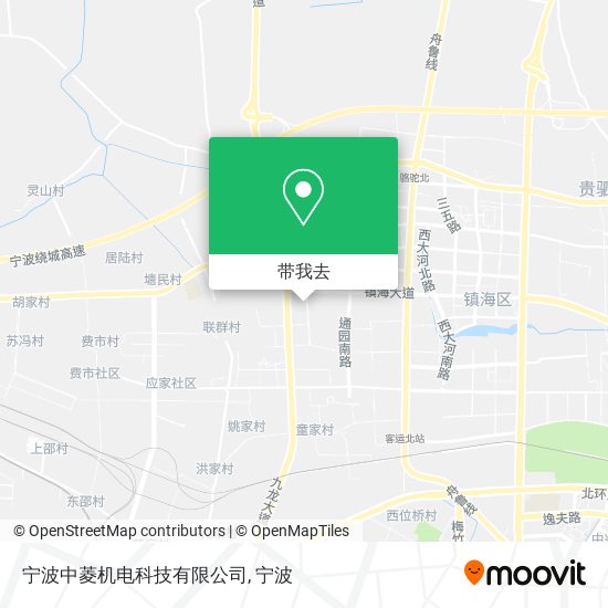 宁波中菱机电科技有限公司地图