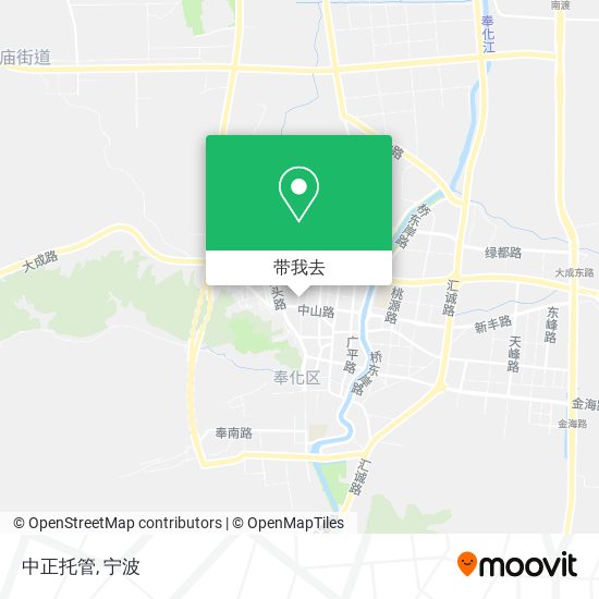 中正托管地图