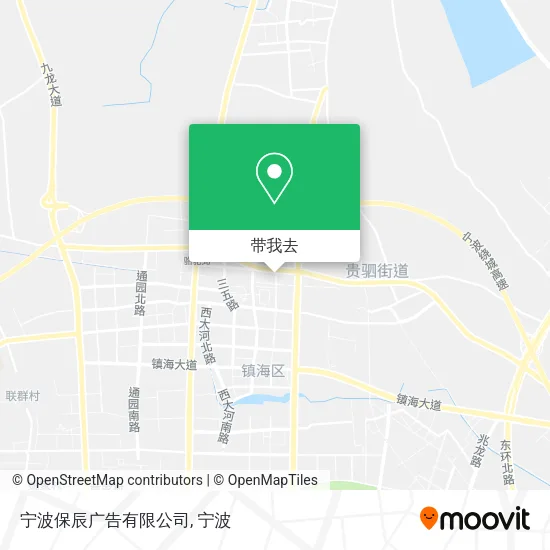 宁波保辰广告有限公司地图