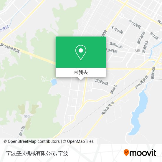 宁波盛技机械有限公司地图