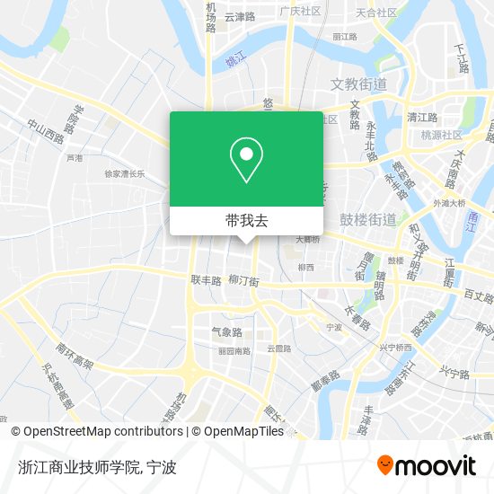 浙江商业技师学院地图