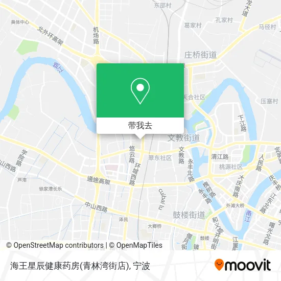海王星辰健康药房(青林湾街店)地图