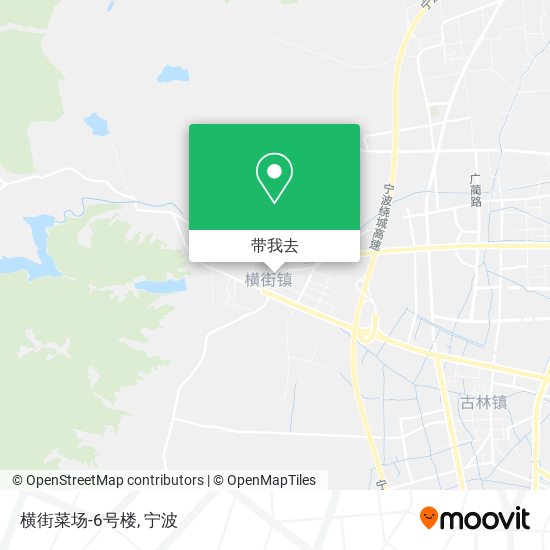 横街菜场-6号楼地图