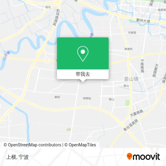 上横地图
