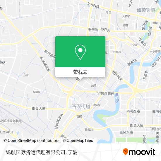 锦航国际货运代理有限公司地图
