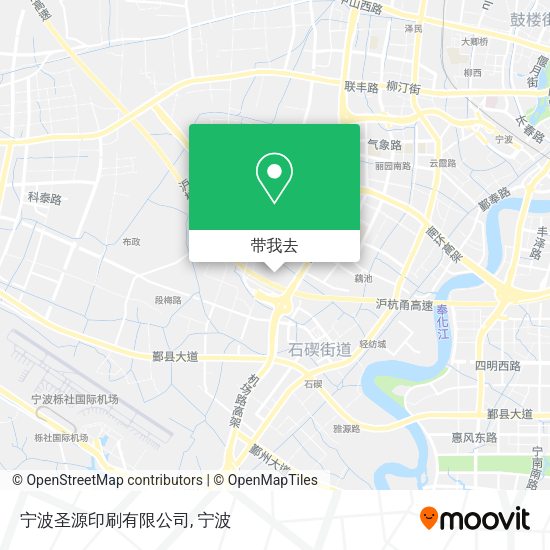 宁波圣源印刷有限公司地图