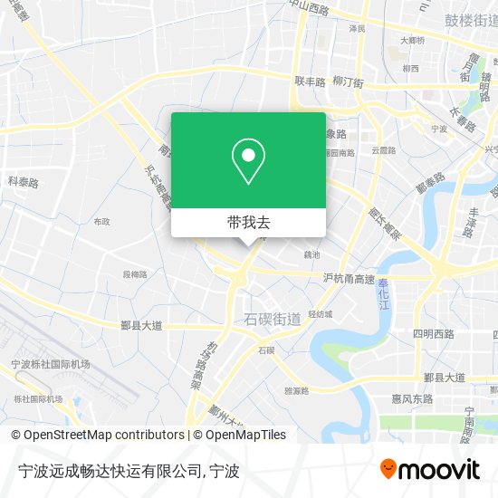 宁波远成畅达快运有限公司地图