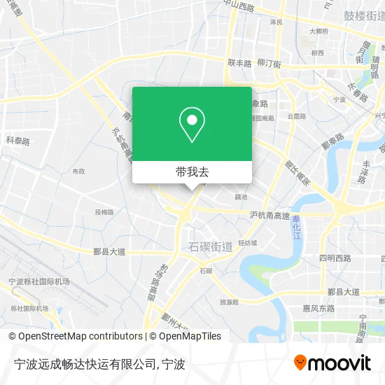 宁波远成畅达快运有限公司地图