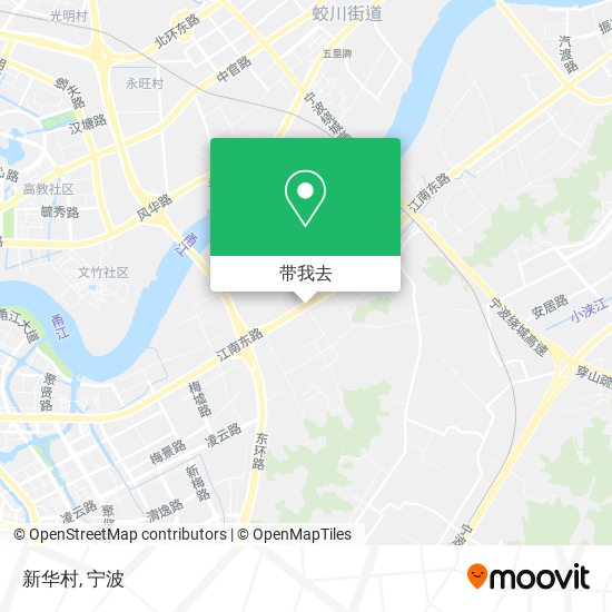 新华村地图