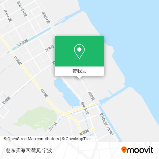 慈东滨海区湖滨地图