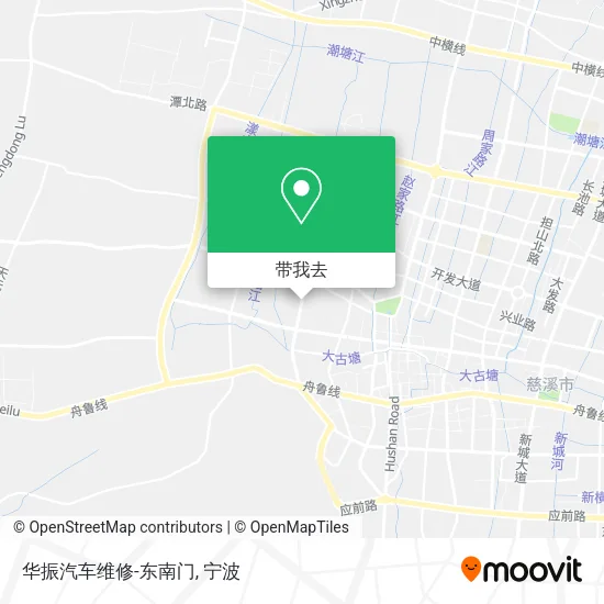 华振汽车维修-东南门地图