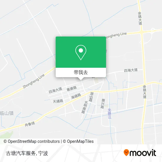 古塘汽车服务地图