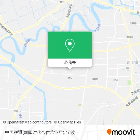 中国联通(朝阳时代合作营业厅)地图