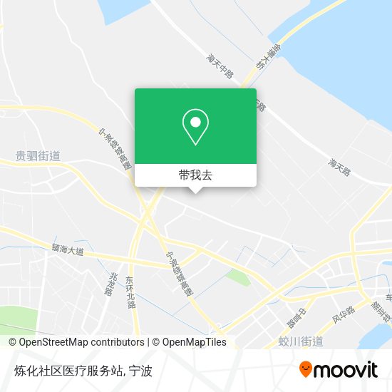 炼化社区医疗服务站地图