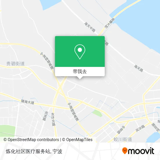 炼化社区医疗服务站地图