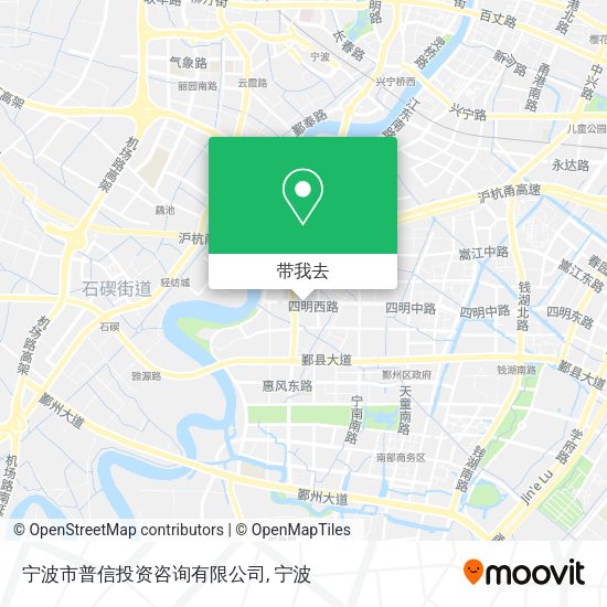 宁波市普信投资咨询有限公司地图