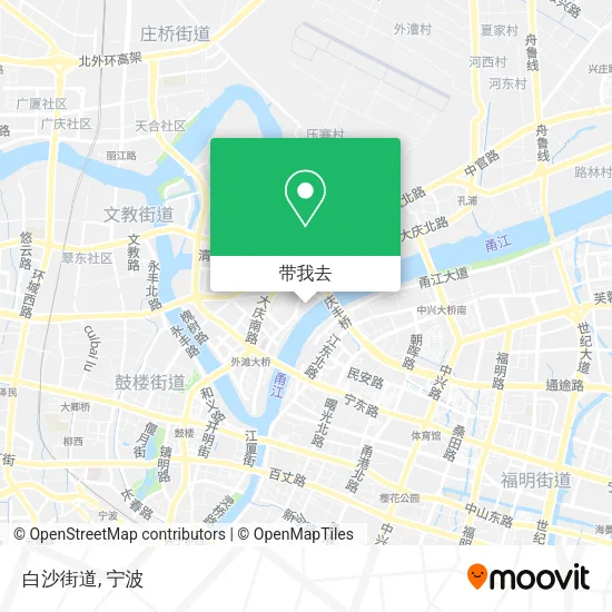白沙街道地图
