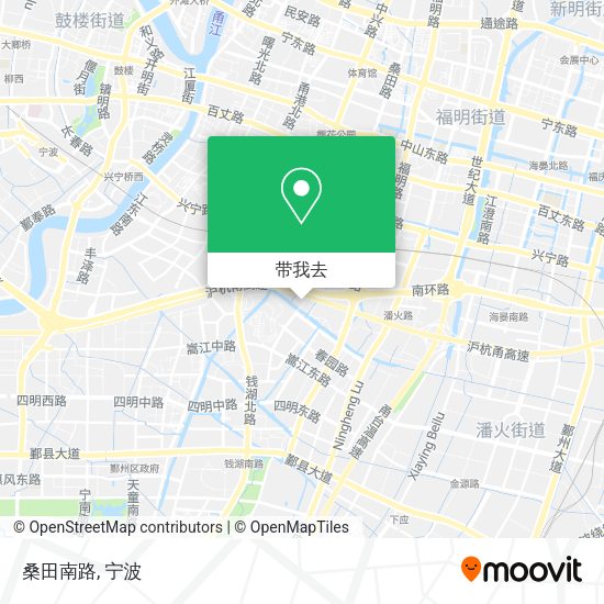 桑田南路地图