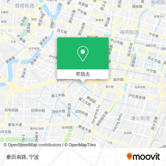 桑田南路地图