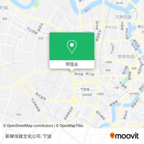 新耀传媒文化公司地图