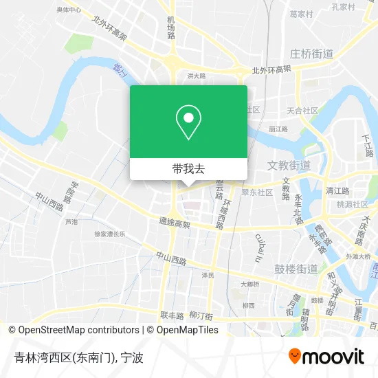青林湾西区(东南门)地图