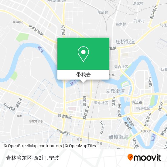 青林湾东区-西2门地图