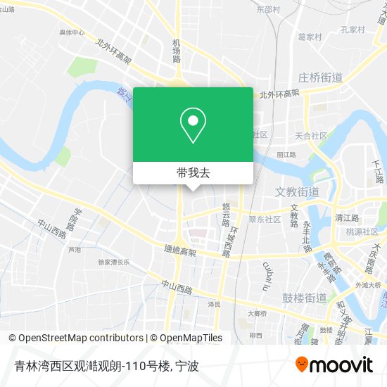 青林湾西区观澔观朗-110号楼地图