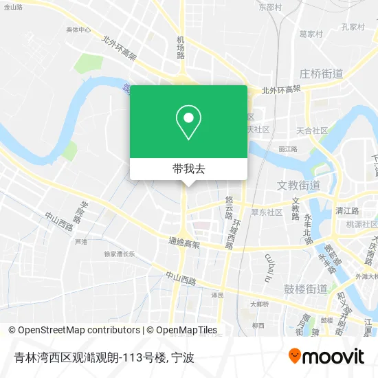 青林湾西区观澔观朗-113号楼地图