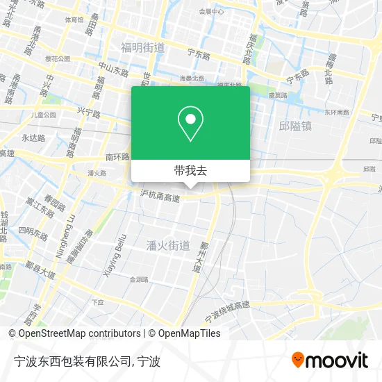 宁波东西包装有限公司地图