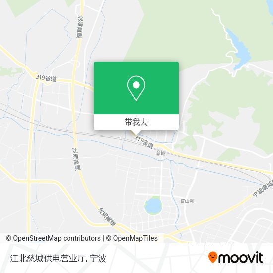 江北慈城供电营业厅地图