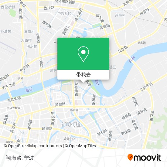 翔海路地图