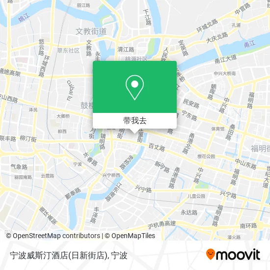 宁波威斯汀酒店(日新街店)地图