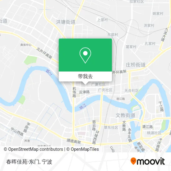 春晖佳苑-东门地图