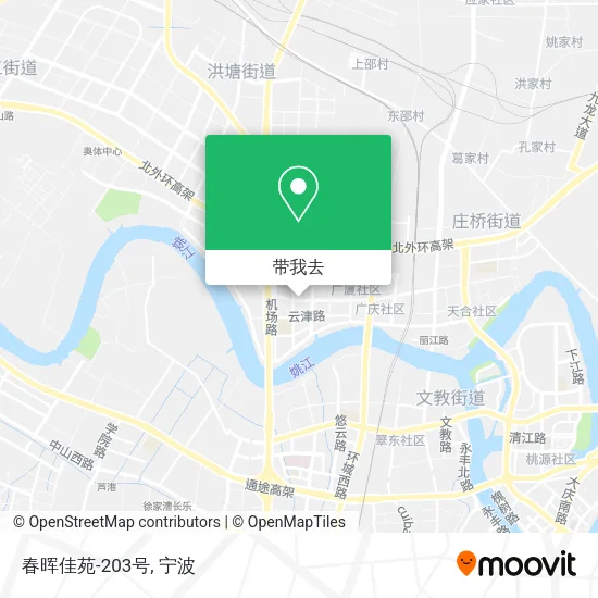 春晖佳苑-203号地图
