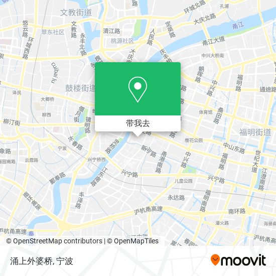 涌上外婆桥地图