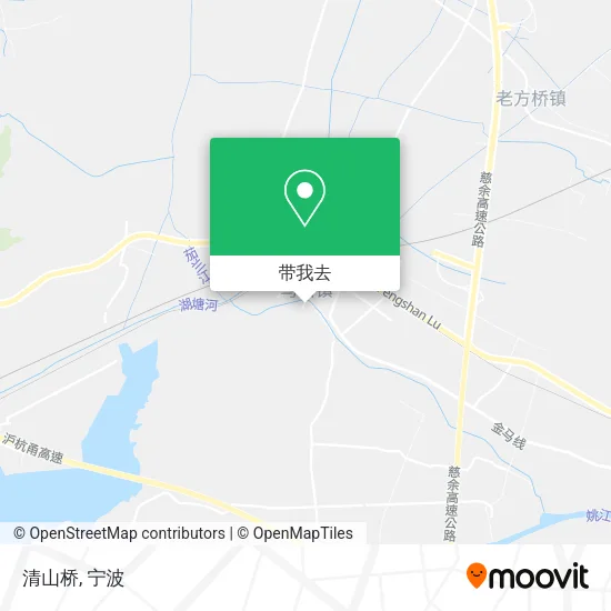清山桥地图