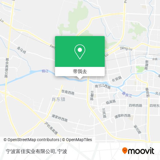 宁波富佳实业有限公司地图