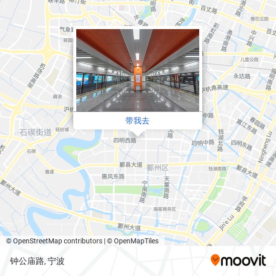 钟公庙路地图