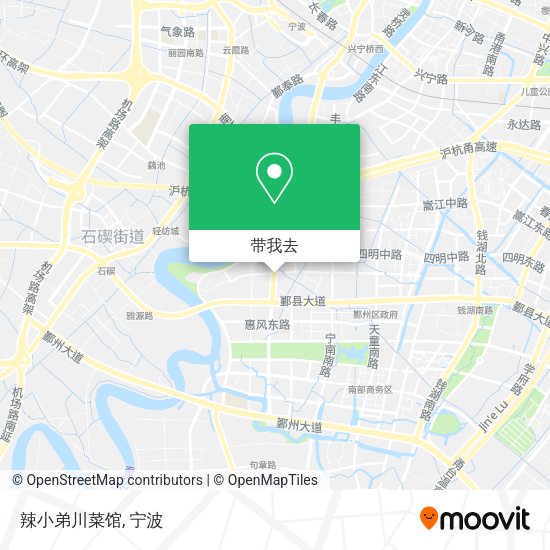 辣小弟川菜馆地图
