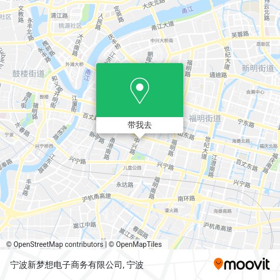 宁波新梦想电子商务有限公司地图