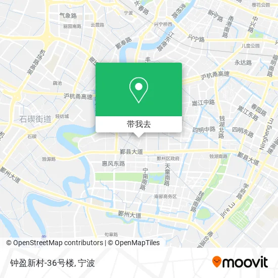 钟盈新村-36号楼地图